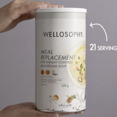 Wellosophy-ateriankorvikejauhe, sienikeitto X 2 package